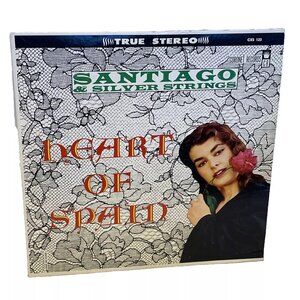 Santiago And His Silver Strings Heart Of Spain (Vinyl, 1961) Coronet CXS-123 Goo